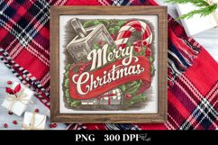 Vibrant Merry Christmas Clipart PNG Product Image 3