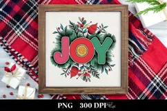 Retro Joy Christmas PNG Product Image 3