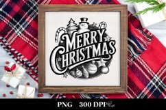 Merry and Bright Chrismas Png Product Image 3