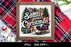 Retro Small Town Christmas Png Product Image 3