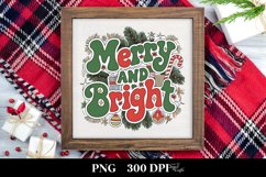 Merry and Bright Christmas Png Product Image 3