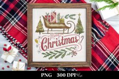 colorful Merry Christmas Png Product Image 3