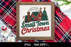 Small town Christmas Christmas Png Product Image 1