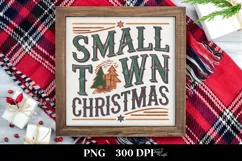 Small town Christmas Christmas Png Product Image 1