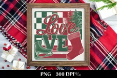 Retro Love Clipart PNG Product Image 3