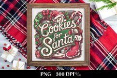 Cookies for Santa Christmas Png Product Image 3