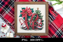 Love Poinsettia Png Product Image 3
