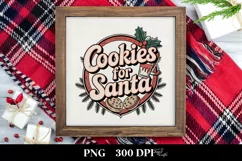 Cookies for Santa Christmas Png Product Image 3