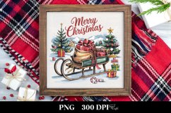 colorful Merry Christmas Png Product Image 3