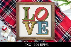 Love Christmas File PNG Sublimation Product Image 3