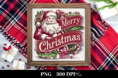 Engraved Christmas Design PNG Sublimation Product Image 3
