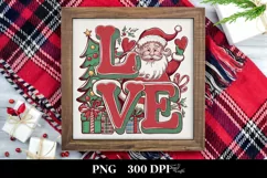 Retro Love Clipart PNG Product Image 3