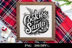 Cookies For Santa Png Product Image 3