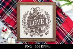 Vibrant Love Clipart PNG Product Image 3