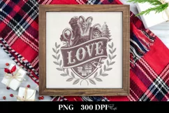 Vibrant Love Clipart PNG Product Image 3