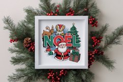 Retro Noel Christmas Png, Noel Christmas File PNG Product Image 1