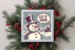 Let It Snow Christmas Png Product Image 3