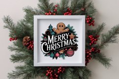 Merry Christmas Clipart Product Image 1
