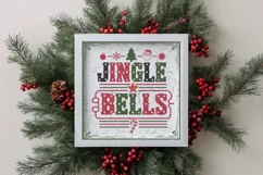 Retro Jingle Bells Christmas Png Product Image 3