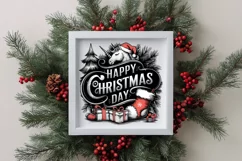 Retro Christmas Unicorn Png Product Image 1