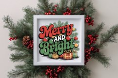 Merry and Bright Christmas Png Product Image 4