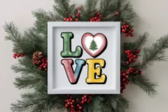 Retro Love Clipart PNG Product Image 3