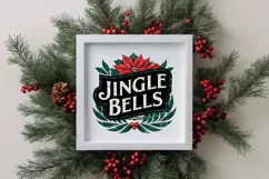 Retro Jingle Bells Clipart PNG Product Image 4