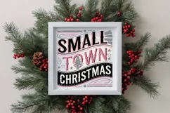 Small town Christmas Christmas Png Product Image 4