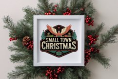 Retro Small Town Christmas Png Product Image 3
