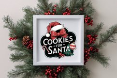 Retro Cookies for Santa Png Product Image 1
