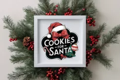 Retro Cookies for Santa Png Product Image 1