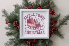 Small Town Christmas Bow PNG Product Image 4