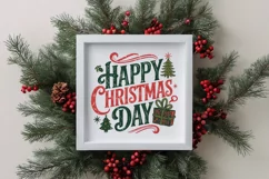 Happy Christmas Day Christmas Png Product Image 4