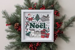 Retro Noel Christmas Png Product Image 4