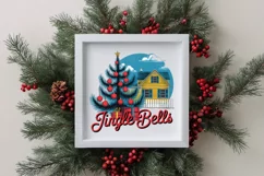 Retro Jingle Bells Christmas Png Product Image 1