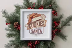 Retro Cookies for Santa Png Product Image 4