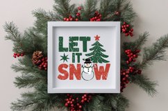 Let It Snow Christmas Png Product Image 4