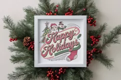 Happy Holidays Christmas Png Product Image 3