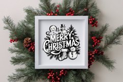 Merry Christmas Clipart Product Image 1