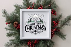 Retro Small Town Christmas Png Product Image 4