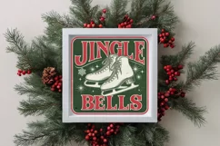 Retro Jingle Bells Clipart PNG Product Image 4