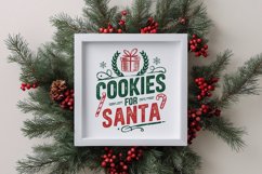 Retro Cookies for Santa Clipart PNG Product Image 4