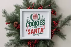 Retro Cookies for Santa Clipart PNG Product Image 4