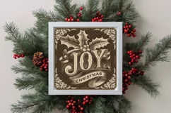 pencil sketch Joy Christmas Clipart PNG Product Image 4