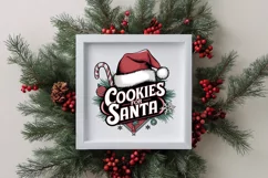 Retro Cookies for Santa Png Product Image 4