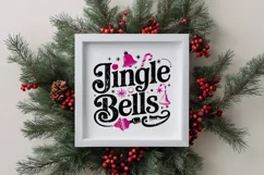 Retro Jingle Bells Christmas Png Product Image 4