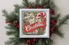 Vibrant Merry Christmas Clipart PNG Product Image 4