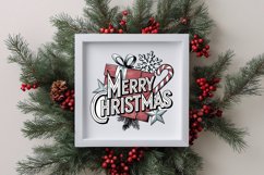 Retro Let It Snow Png Product Image 4