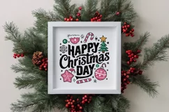 Happy Christmas Day Christmas File PNG Sublimation File Product Image 4