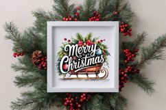 Merry Christmas Illustration PNG Product Image 4
